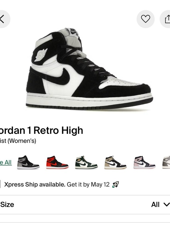 Jordan Shoes - Jordan 1 Retro High Twist in Black and White